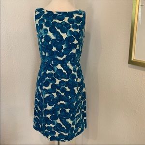 Anthropologie Tabitha Watercolor Gems Shift Dress